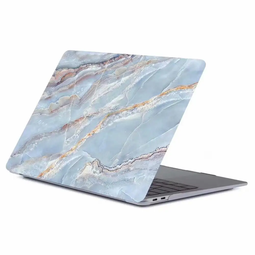For Macbook Air 13 inch Mable Pattern Plastic Cases Cover for Macbook Pro 13 14 15 inch