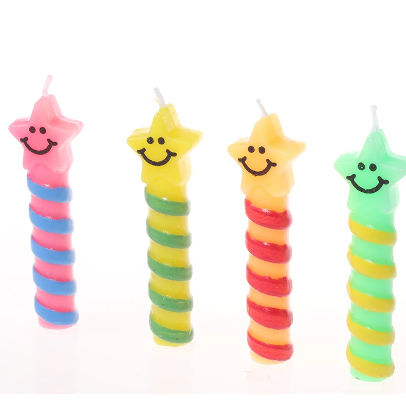 Tongda Factory Customized Star Shape Birthday Candles For Kids
