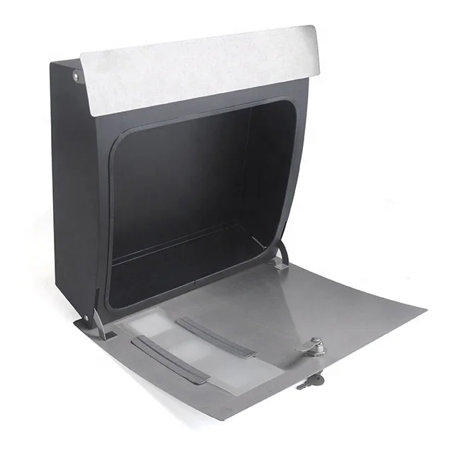 Metal Colored Drop Parcel Box Secure Mailbox