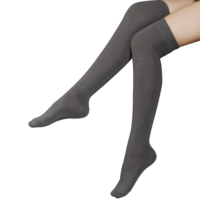 MEIKAN 18 Color Custom Thigh High Over the Knee Compression Wholesale Women Stockings