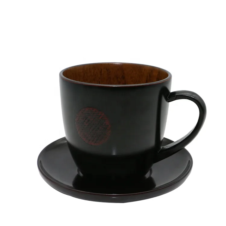 Classic Japanese Jujube Wood Handcraft  Tea Cup 300 ml Coffee Mug