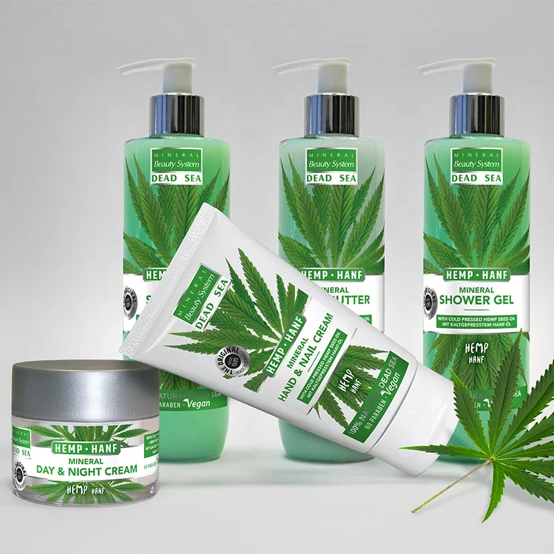 Bulk OEM Dead Sea Organic Mineral and Hemp Oil Hair Shampoo