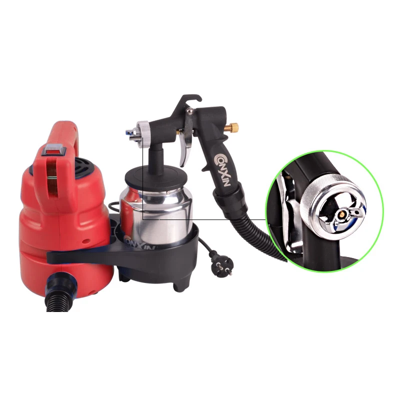 High Quality  800ml 650w air compressor gelcoat wall paint spray gun