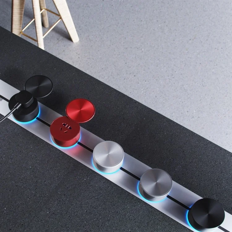 Latest products 250v ac home use power socket rail