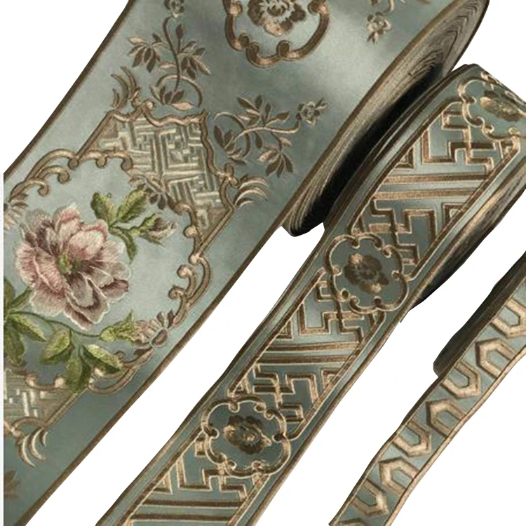 JBL Newest Design Polyester Embroidery Fringe Tassel Lace