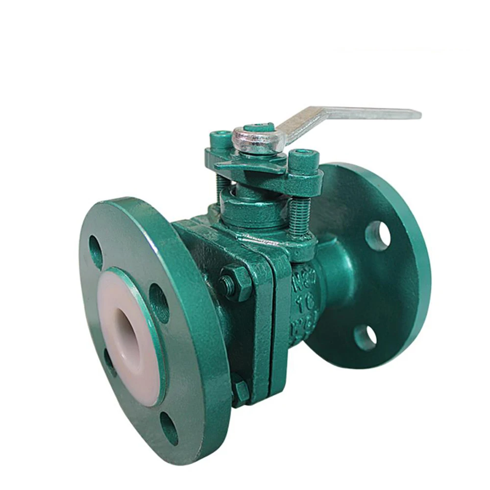COVNA DN150 6 inch 2 Way Double Flange Type Cast Steel Lever Operated Ball Valve upvc/brass/stainless