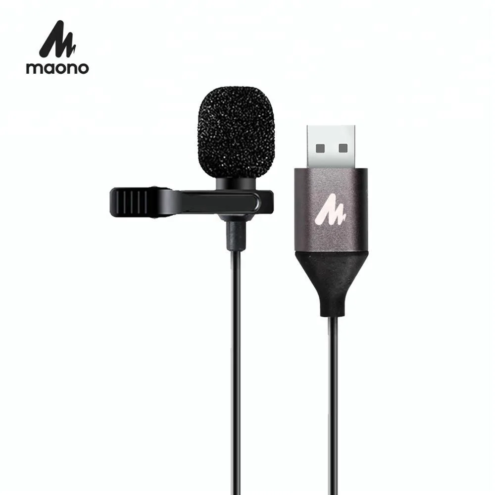 OEM клип лацкане usb конденсаторный микрофон