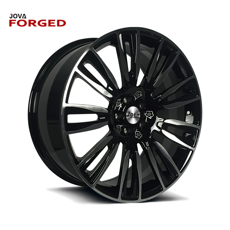 Автомобиль в черном 19 дюймов Deep Dish Wheels 5x1143