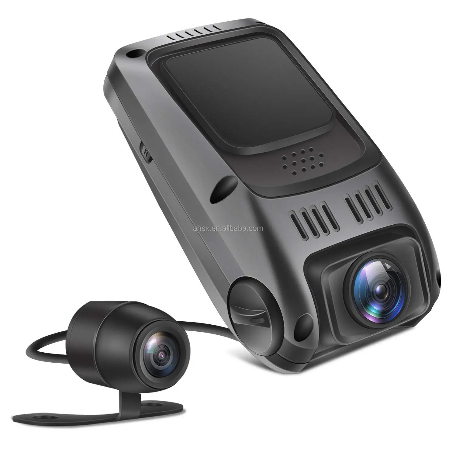 Car Security Camera HD Hidden Driving Data Recorder Recorder Front and Rear Camera Lens