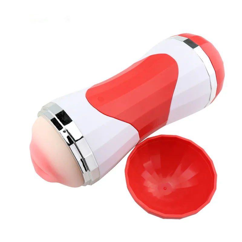 4D Vagina Oral Sex Masturbation Cup For Men Realistic Pussy Silicone Male Masturbator Double Hole Simulation Men Penis Sex Toy