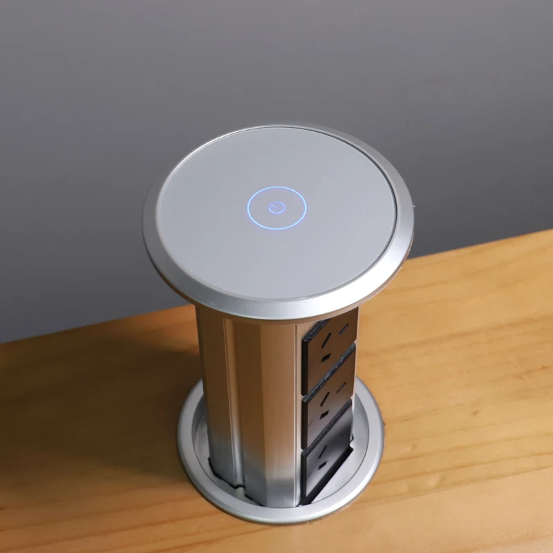 США/uk/eu/au Водонепроницаемый Автоматический Смарт выдвижной мощность временный стол разъем для кухня