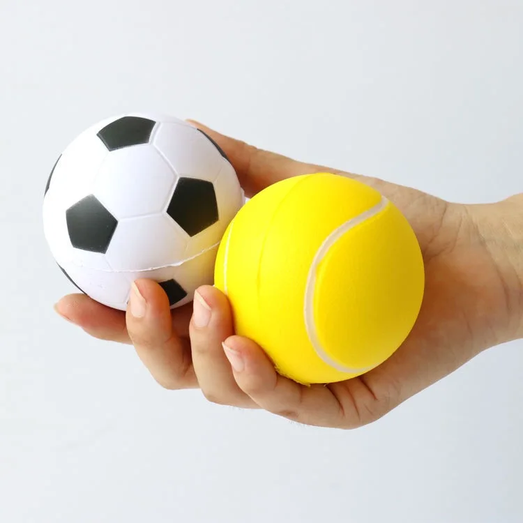 Promotional custom logo PU foam stress relief ball