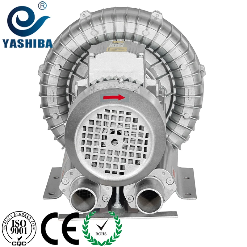 YASHIBA 2rb side channel blower pump Extended version of high temperature 4HP 3kw380v ring blower