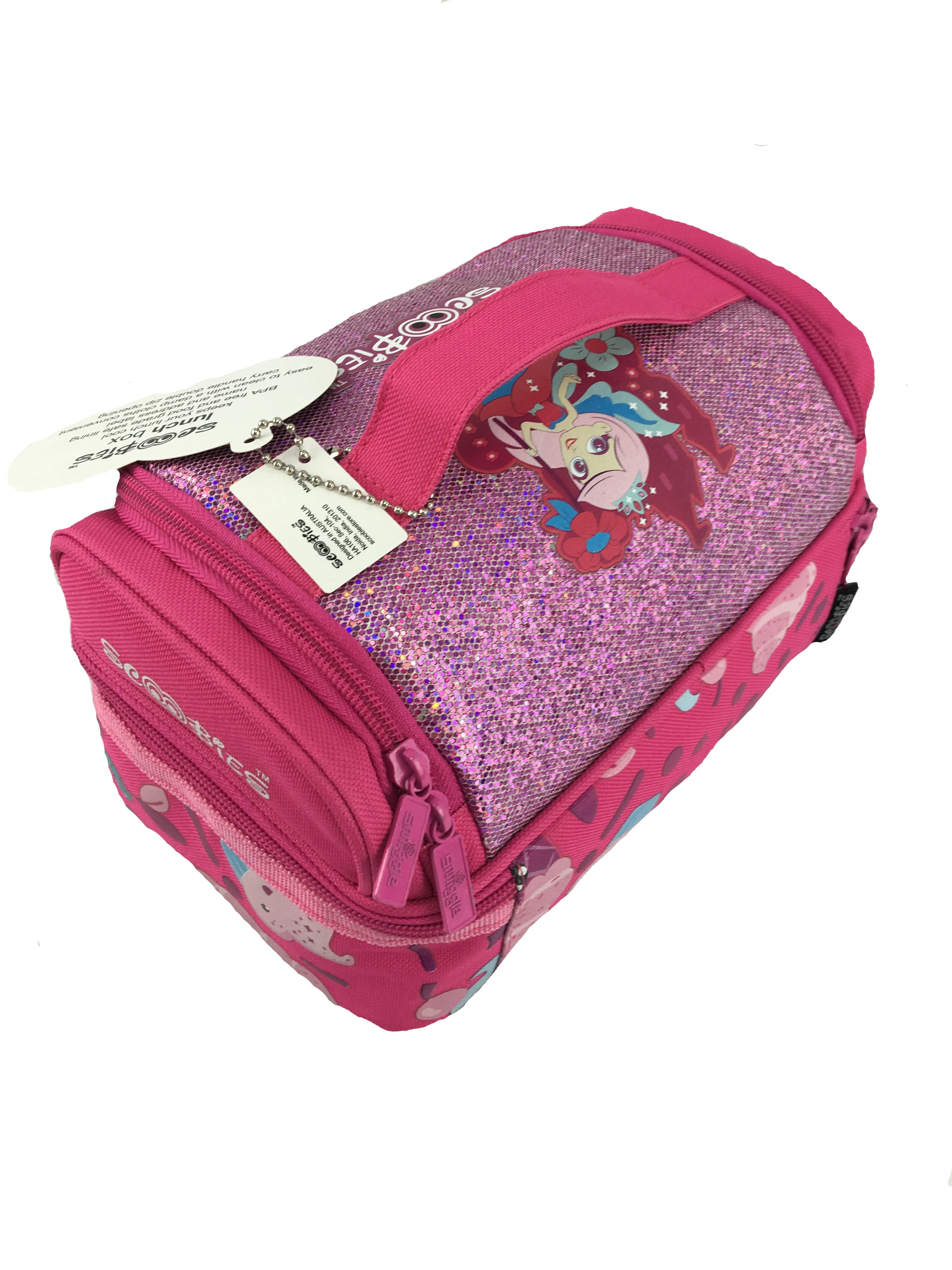 2024 New Style Mermaid Lunch Bag for Kids Insulated PVC Food Storage Bag with Thermal Printed Pattern