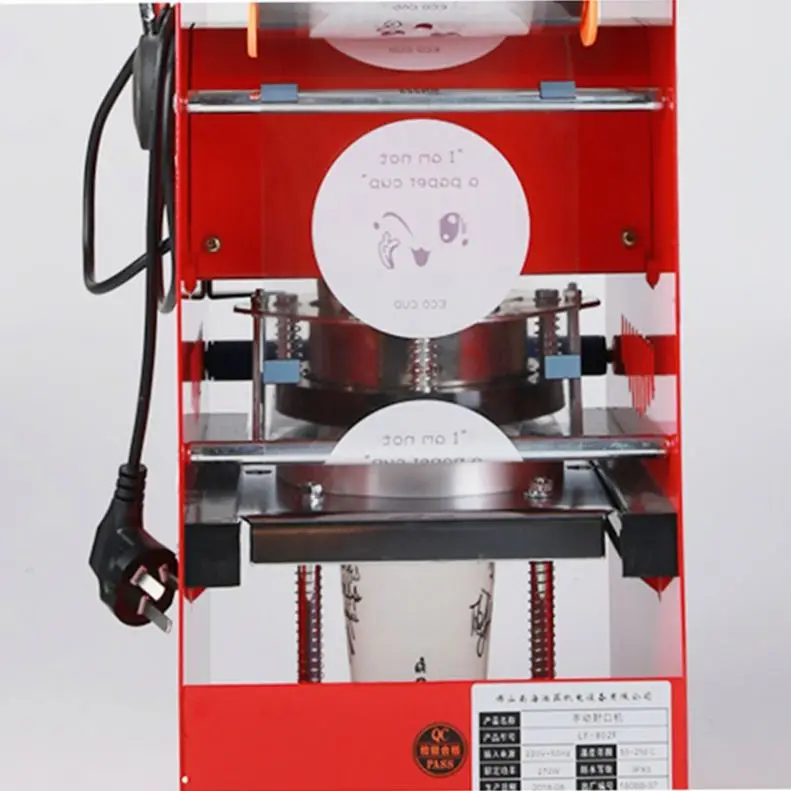 Герметизирующая машина Boba для чайных стаканчиков широкого применения