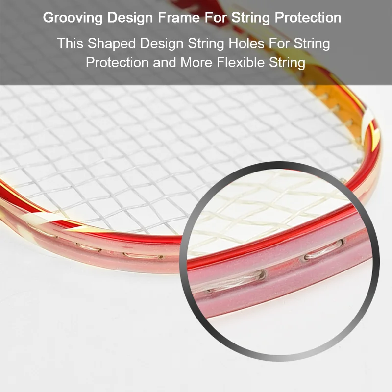 QICHUAN custom full carbon fiber squash racket for professional players