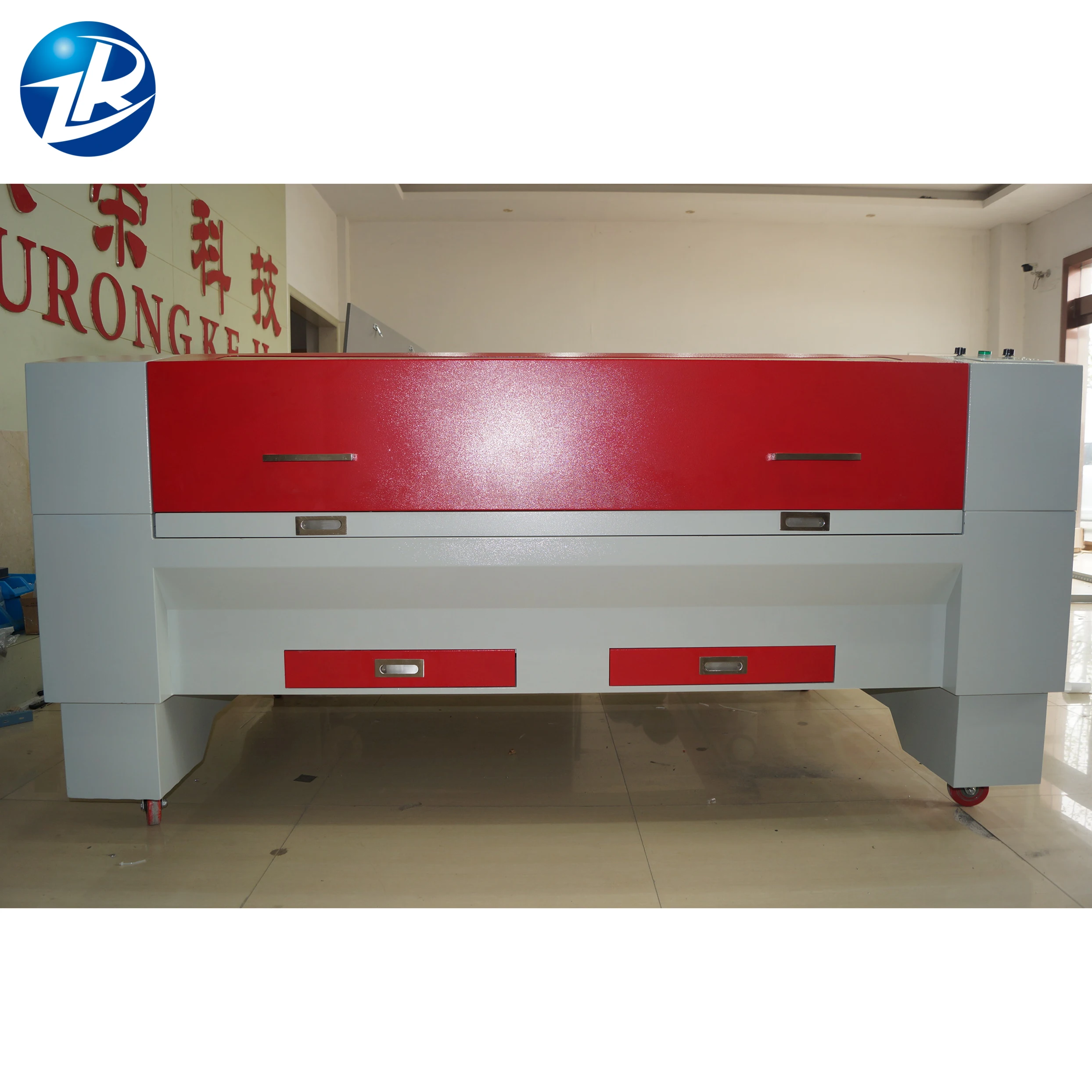 SHZR 1610 80W-170W Leather Screen Protector Laser Cutting Machine With Camera Sheet Metal Laser Cutting Machine