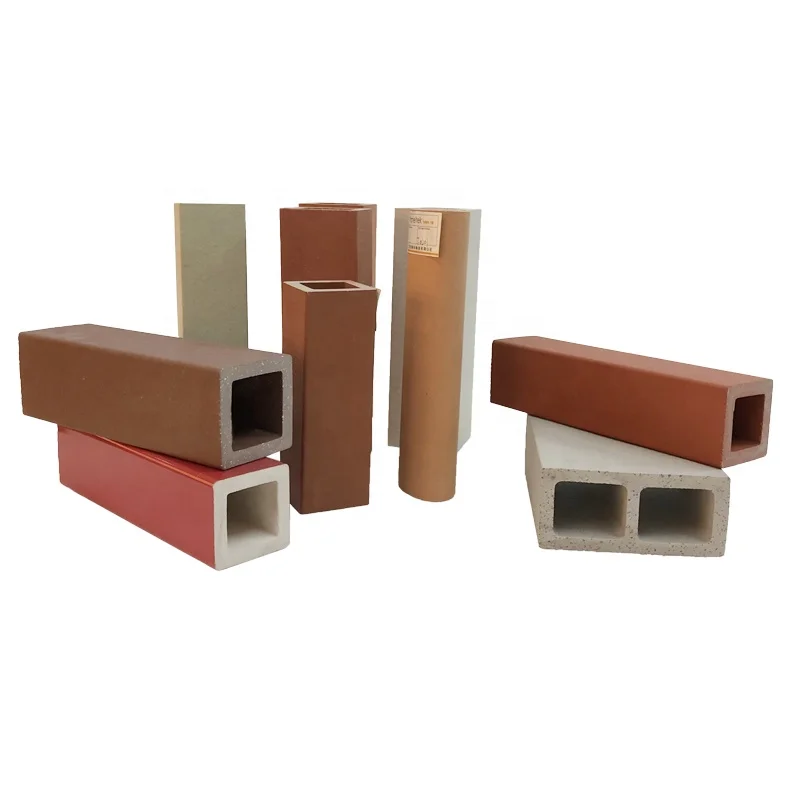Terracotta clay baguette terracotta louvre for exterior cladding