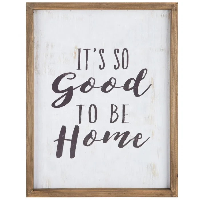 Shabby Chic Home Decoration Items Wall Plaque