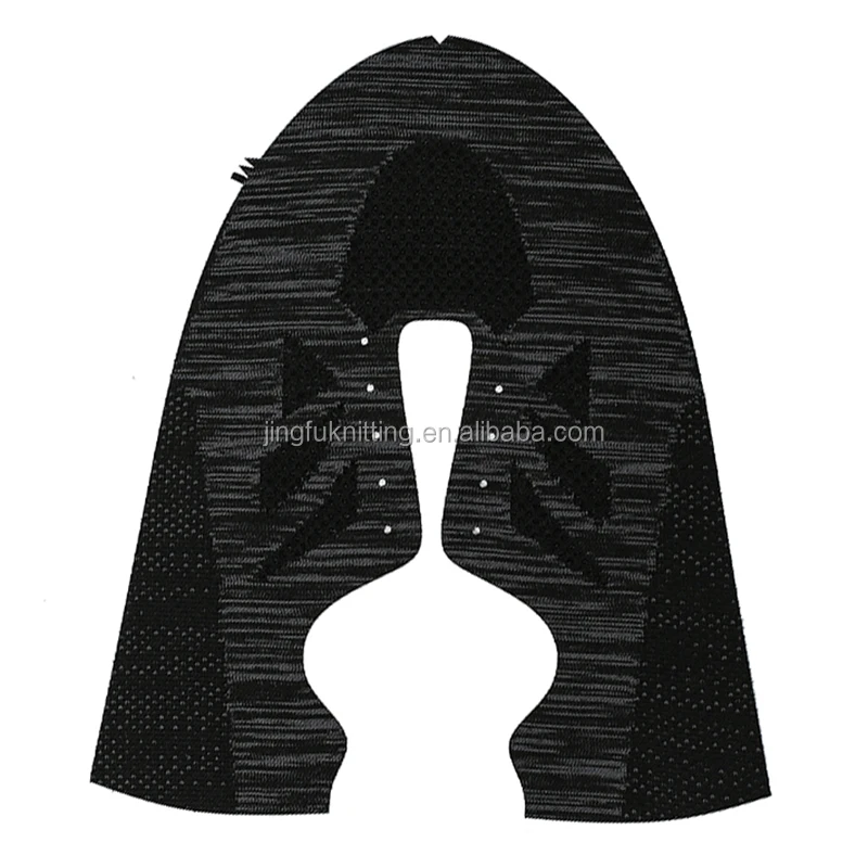 China supplier  price recycled eco-friendly breathable fly-knit shoes upper for sneakers