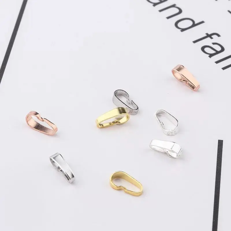 wholesale 925 sterling silver necklace Bail for jewelry making