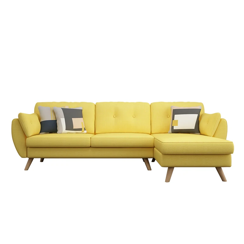 Три сиденья кресло диван с журнальный столик современный простой стиль диван гостиная отдыха