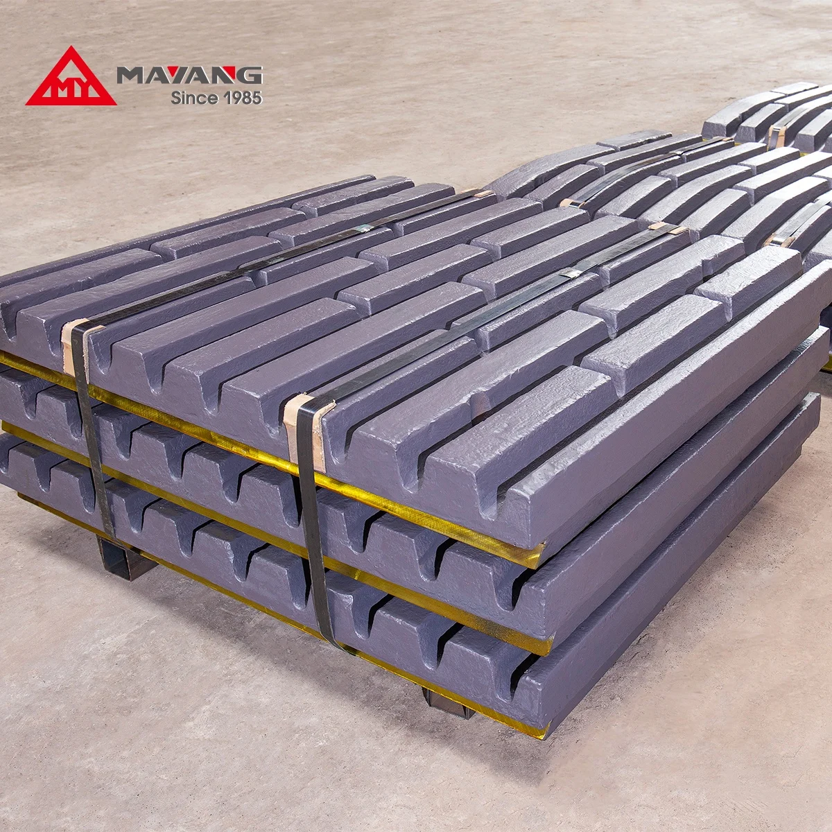 jaw plate stone crusher Ore Mining parts for jaw crusher high manganes steel jaw plate