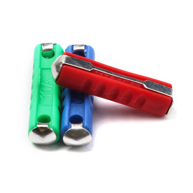 200 шт., автомобильный предохранитель в Европейском стиле, 5-30 Ампер, диаметр 6 мм