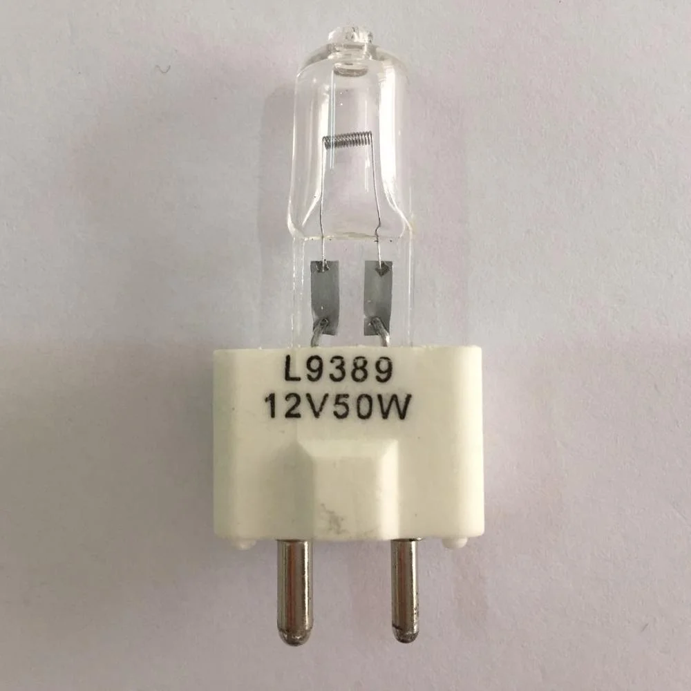 Compatible lamp L9389 12V 50W GY9.5, L9389 12v50w halogen bulb, bichemical analyzer bs200 300 320 400 12v50w light