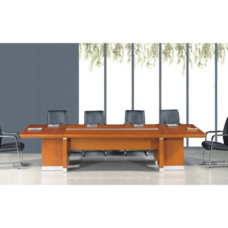 Рабочий стол из меламина, квадратный стол для переговоров