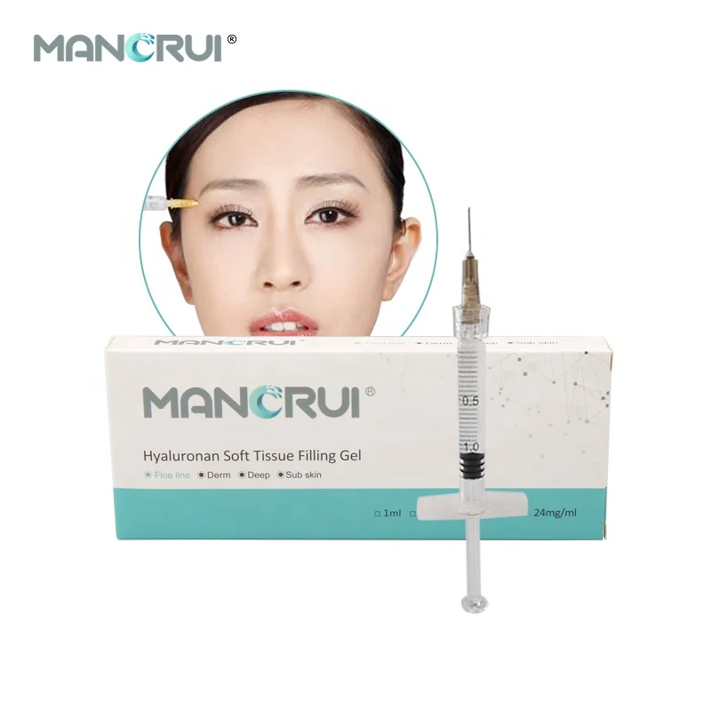 Крест связаны 1 мл дермальный наполнитель инъекции цена 100% чистая Гиалуроновая кислота