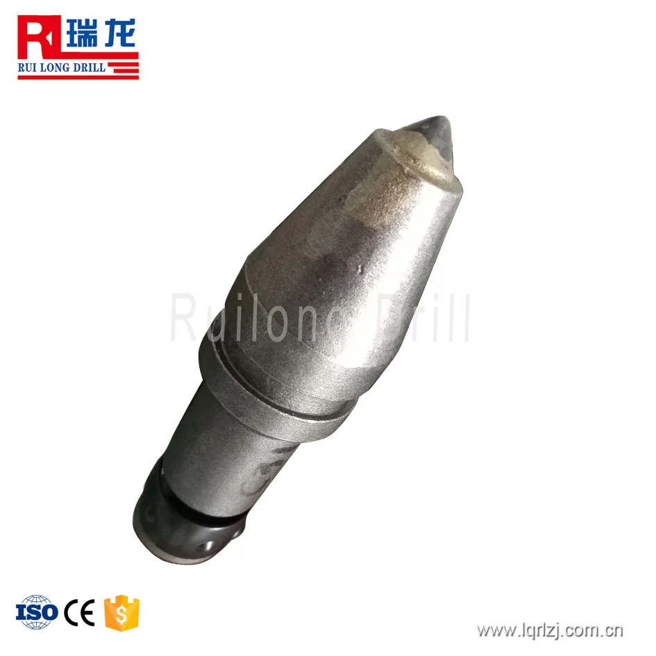 Различные виды ротационных туннелей, горный шнек, буровое долото с зубцами