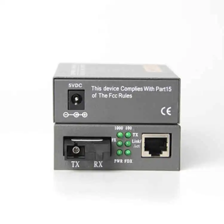  1 пара 1000 Мбит/с NETLINK Gigabit SC порт конвертер 3 км HTB-GS-03 AB волоконно-оптический приемопередатчик модуля преобразователя с 5V 1A адаптер
