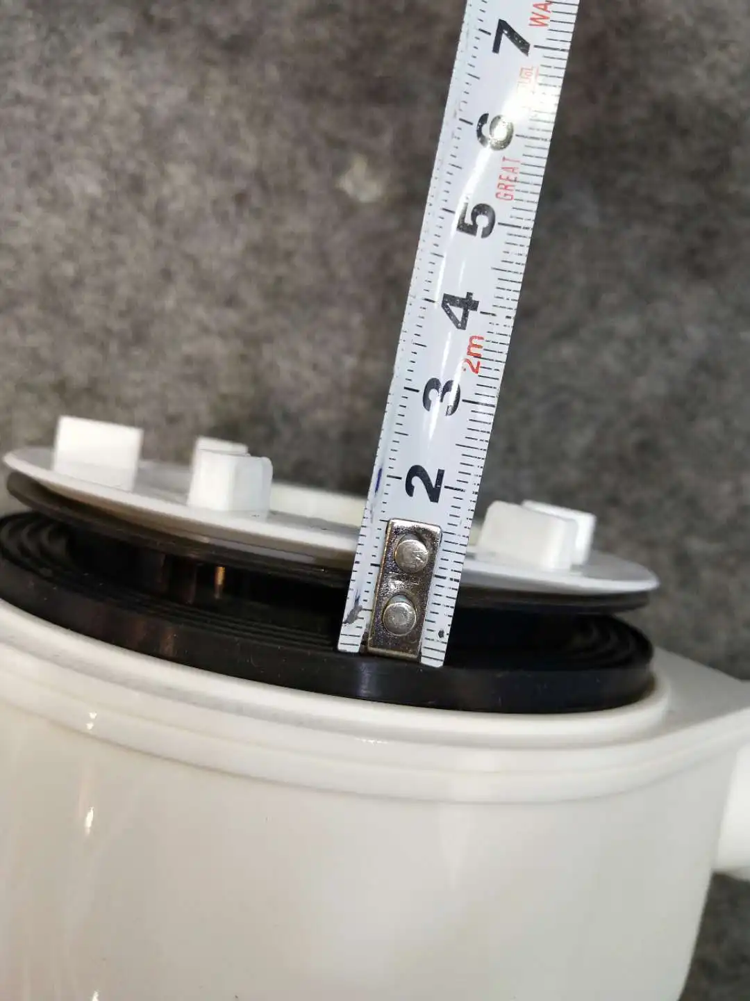 SALLY 2019 New Durable Plastic 90mm Shower Waste Drain with Chrome Plate Cover and Tube Hose