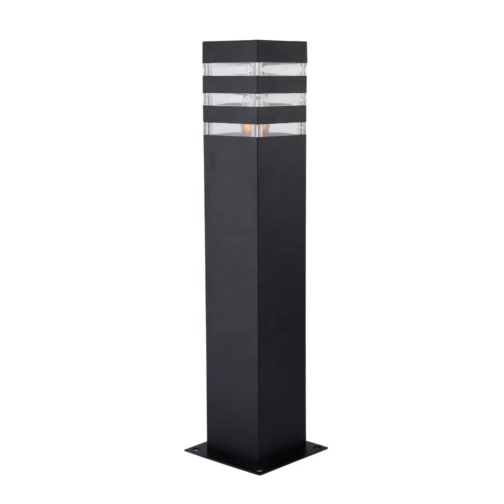 Fast Shipping Outdoor Landscape Lawn Aluminum Waterproof IP55 40CM 60CM Height LED Bollard Light