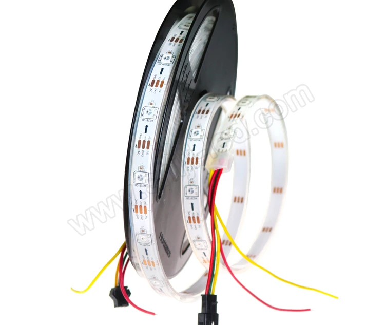 Glite LED digital Strip full Color 5m 30Pixels 2812 2811 2813 RGB Led strip  built-in SMD 5050 Chip addressable pixel strips led
