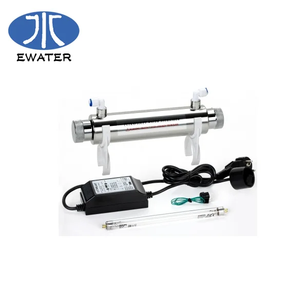 Famous brand Lamp UV Sterilization with control box with alarm in Water Treatment System 110W