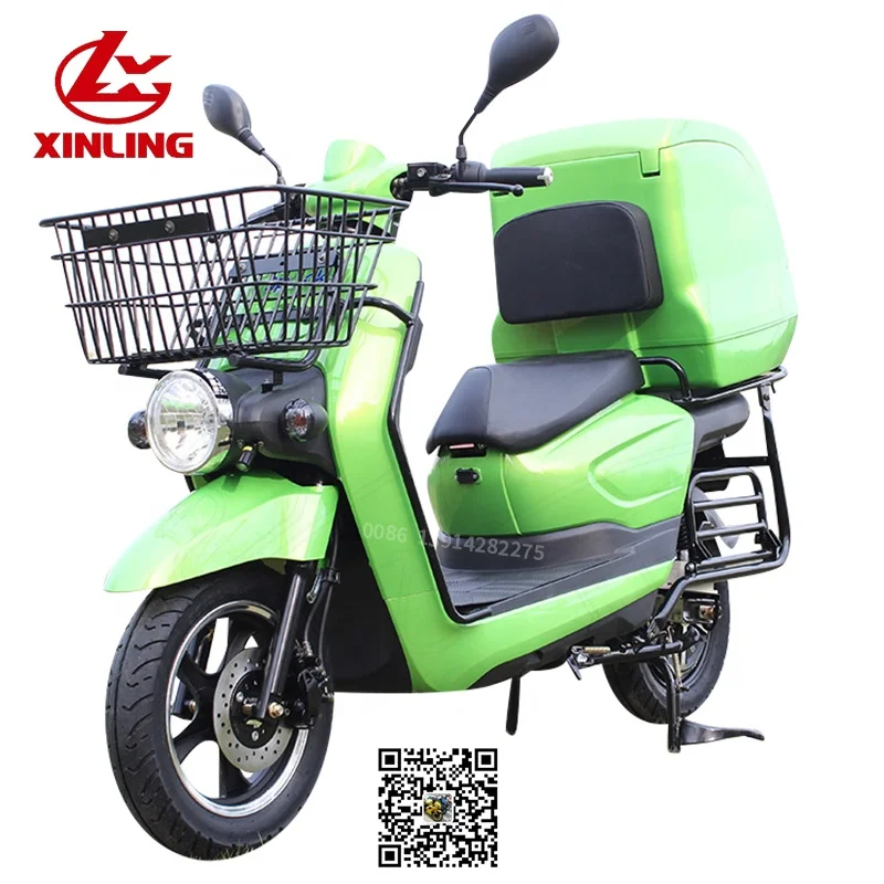 EEC approved 3000W Pizza delivery electric motorcycles scooter with removeable lithium battery