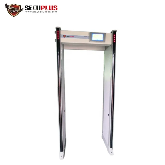 33 zones Walk Through  Body Scanner metal detector gate  Alarm System for school, night club