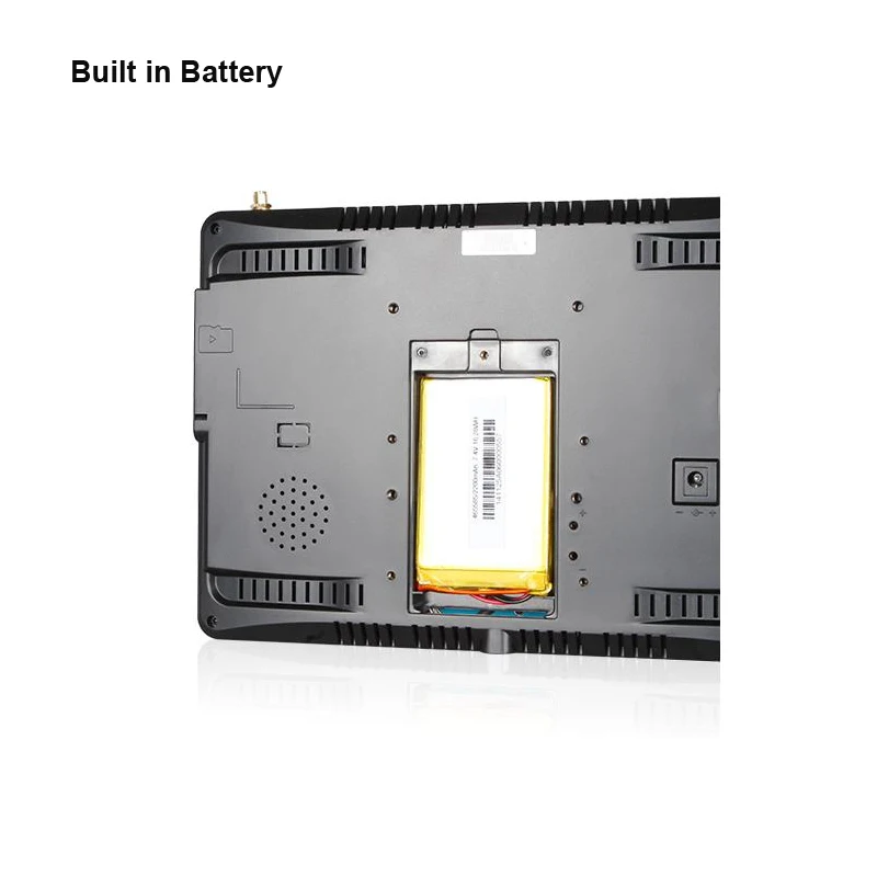 10.1 inch built-in battery with DVR recording function aerial camera wireless image transmission monitor