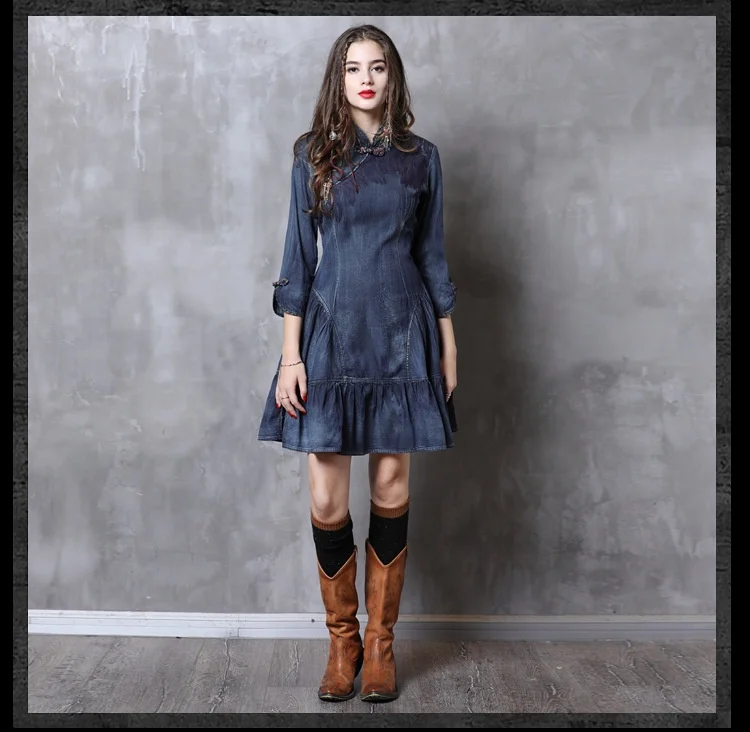 Hot Sale new summer ladies fashion Cheongsam dress