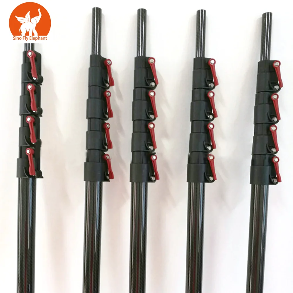 Sino fly elephant professional custom  carbon fiber tube clamps