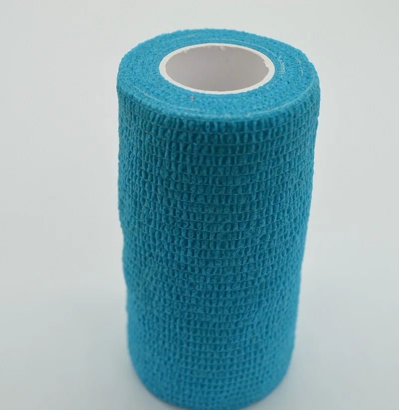 
Coflex Nonwoven Printed Horse Pet Care Sports Self Adhesive Colored Vet Wrap Elastic Cohesive Bandage 