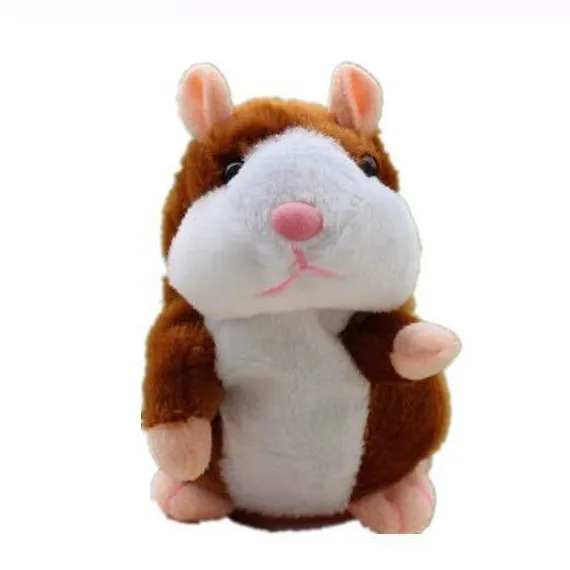 2019 Funny Kids Educational Pet Hamster Plush Talking Sound Record Toy