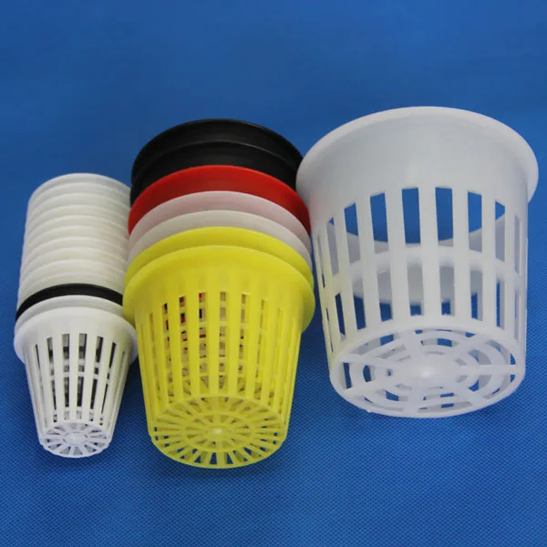 Black Basket Seed Plant Pot NFT Hydroponic System for Lettuce Multi-span Agricultural Greenhouses NFT Channel/ Dutch Bucket ROHS