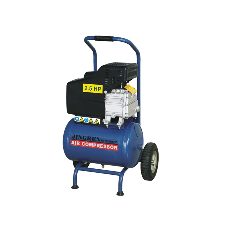 2hp small air compressor dual cylinder air compressor