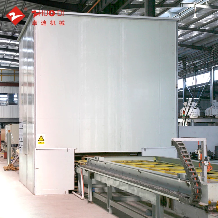 zhuodi numerical control machine industrial electric furnace hardening oven for stone slab