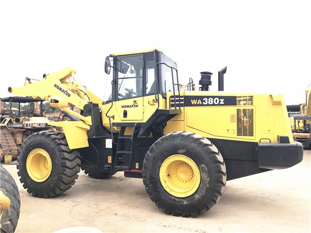 Good Quality Japan Used Komatsu Wheel Loader WA380 for sale / Komatsu Loader at low price/komatsu wa380-6 wheel loader