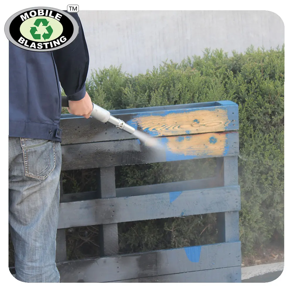 Безпыльный мокрый пескоструйный аппарат, цена на продажу, размер db500