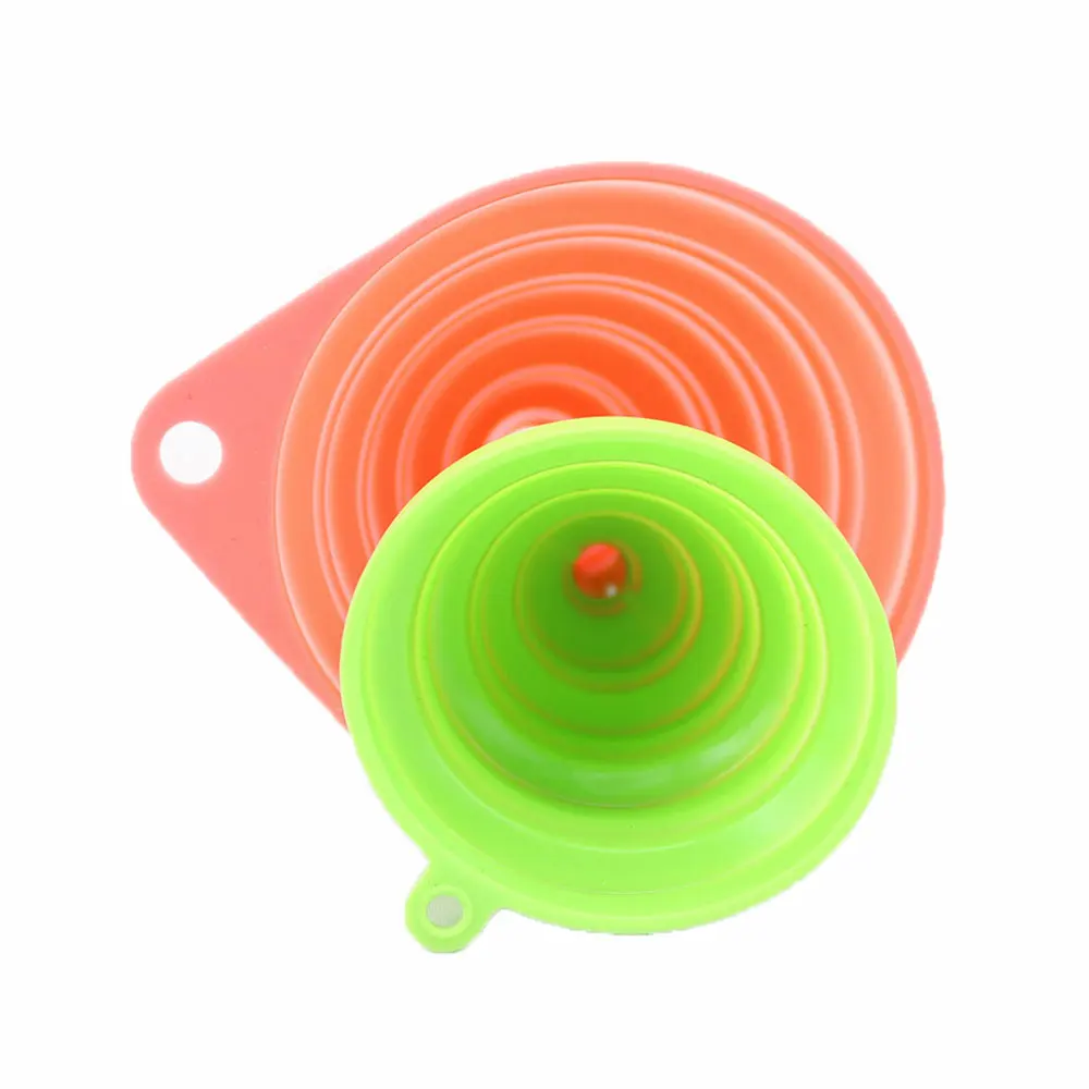 
Collapsible New Type Silicone Plastic Funnel 